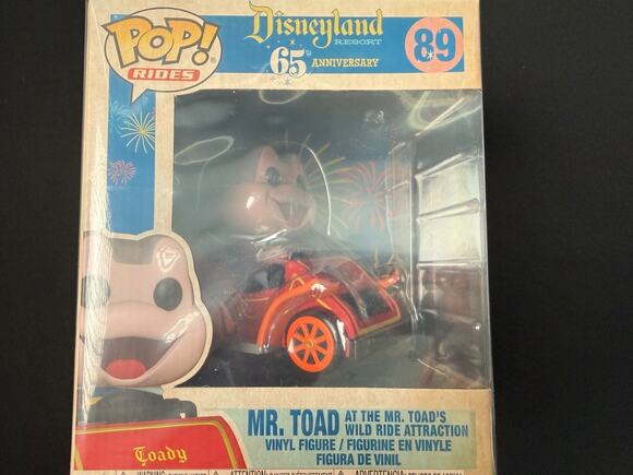 Funko Other - Funko Pop Rides Mr Toad at Mr Toads Wild Ride #89 Disney 65th Anniversary NEW